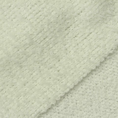 100% Polyester Chunky Knit Fabric, 260 gsm, 160 cm — Green