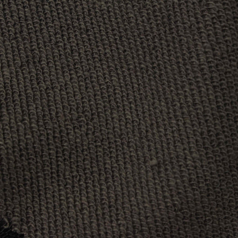 Black Textured French Terry, Poly-Cotton, 265 gsm