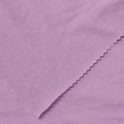 Polyester Cotton Jersey Knit Fabric, 170 gsm, 182 cm — Purple