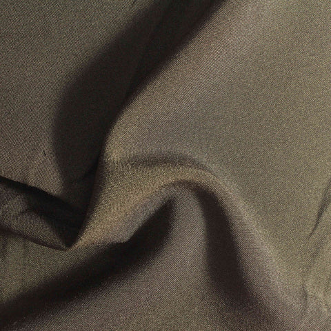 Polyester Viscose Stretch Woven Fabric, 204 gsm — Brown
