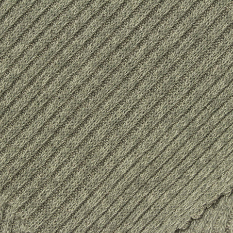 Sage Heather Chunky Knit, Viscose-Poly