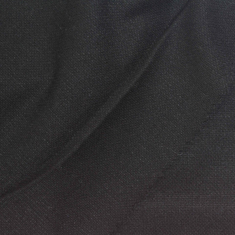 Black Jersey Knit, Poly-Cotton
