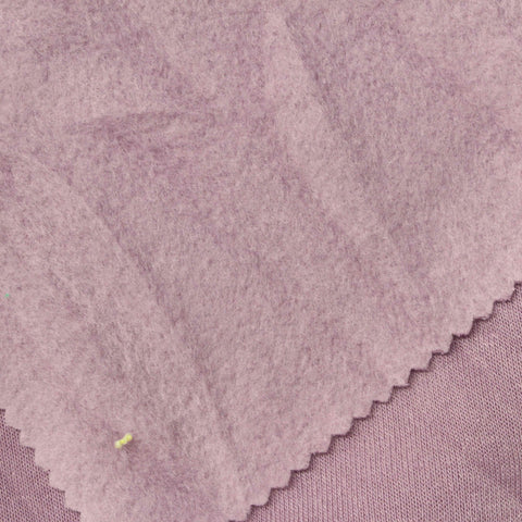 100% Polyester Rib Knit Fabric, 219 gsm, 148 cm — Purple
