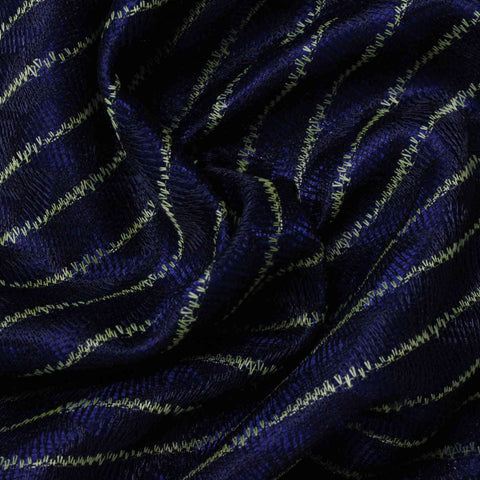 Navy Dashes Jacquard