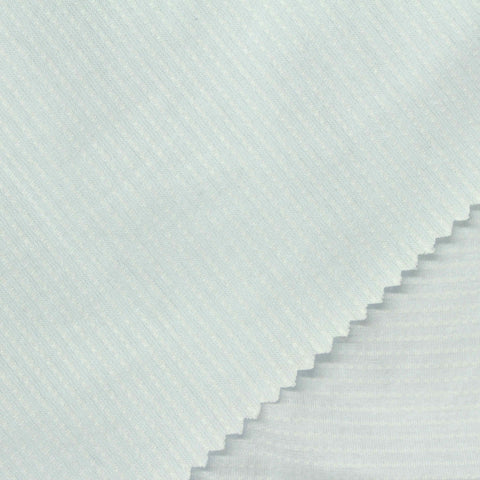 Light Blue Tone-on-Tone Crepe, Cotton-Poly