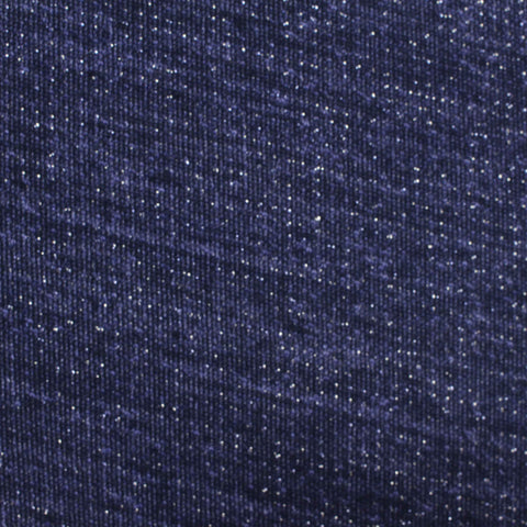 100% Polyester French Terry Fabric, 240 gsm, 165 cm — Blue