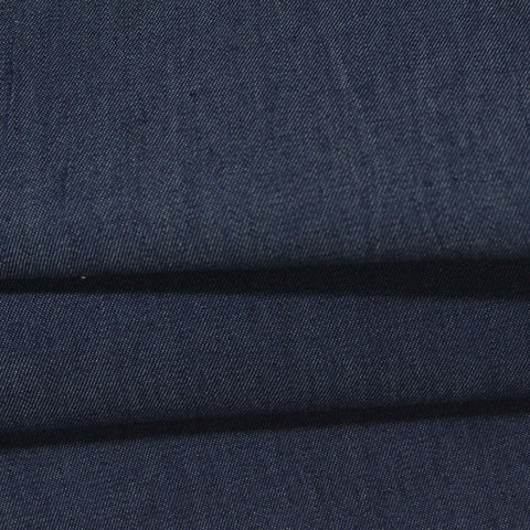 Dark Navy Twill, Tencel Lyocell