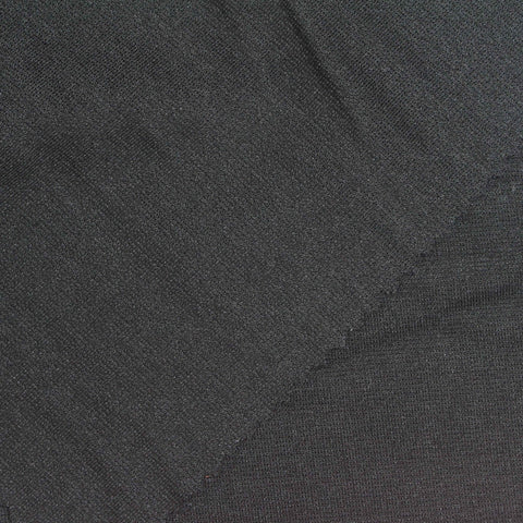 Dark Grey Marl Ponte Knit, Polyester, 320 gsm