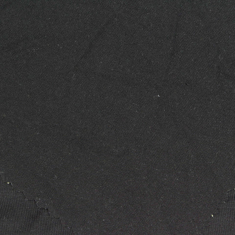 Polyester Stretch Jersey Knit Fabric, 155 gsm, 175 cm — Black