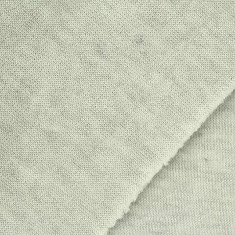 Light Grey Heather Jersey Knit, Cotton-Poly, 161 gsm