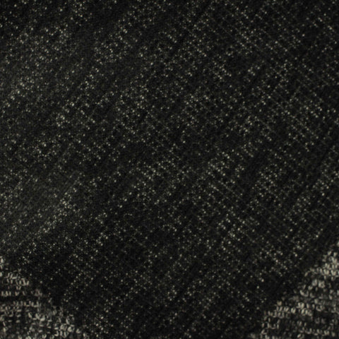 Black Marl Chunky Knit, Polyester, 305 gsm