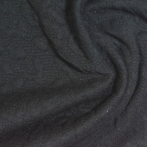 Black Subtle-Diamond Jacquard, Polyester