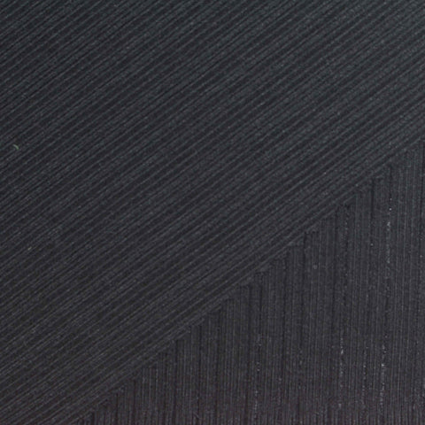 Polyester Stretch Rib Knit Fabric, 250 gsm, 145 cm — Navy
