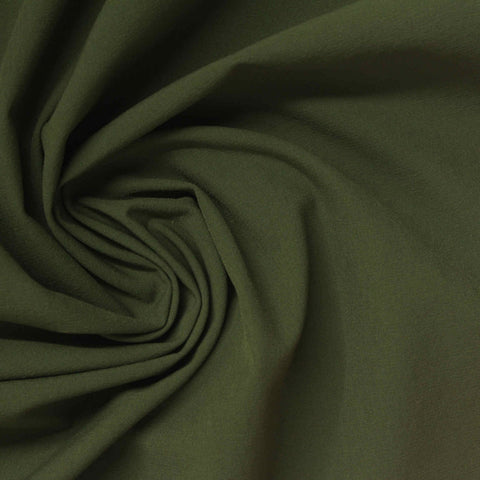 Nylon Stretch Woven Fabric, 150 gsm, 145 cm — Green, ref EF-271996