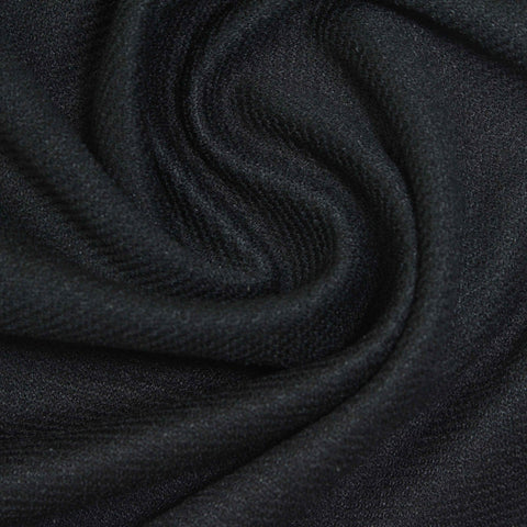 Dark Grey Marl Knit, Polyester, 200 gsm, 160 cm, ref EF-252235