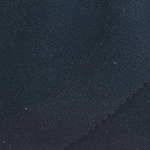 100% Polyester Fleece Fabric, 233 gsm, 168 cm — Navy