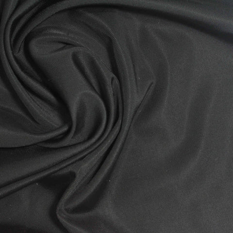 Polyester Stretch Sateen Fabric, 180 gsm, 180 cm — Grey