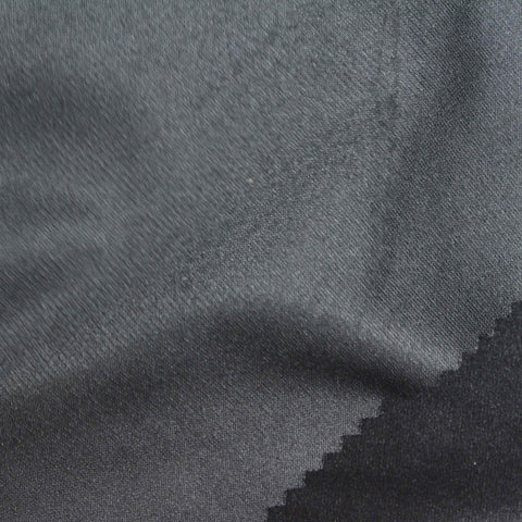 100% Polyester Velvet Fabric, 180 gsm, 150 cm — Grey