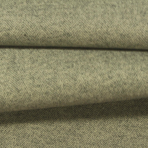 Light Green Fine-Herringbone Knit, Polyester