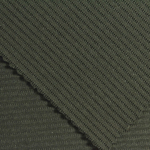 Polyester Stretch Knit Fabric, 200 gsm, 160 cm — Green
