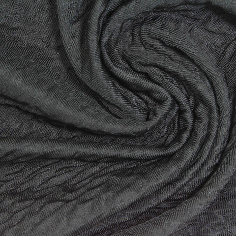 Dark Grey Tone-on-Tone Jacquard, Polyester, 200 gsm