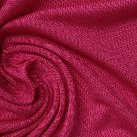 Viscose Stretch Jersey Knit Fabric, 180 gsm, 180 cm — Pink, ref EF-218774