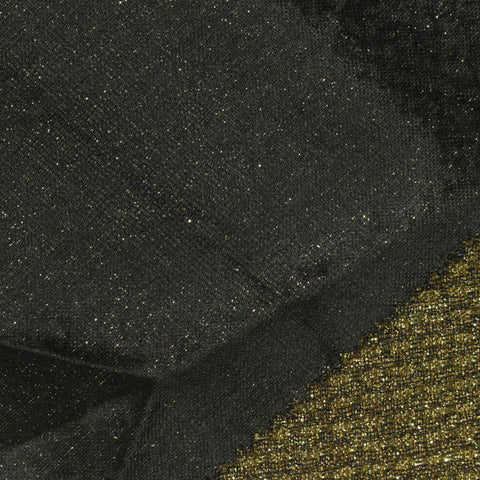Gold Marl Knit, Polyester