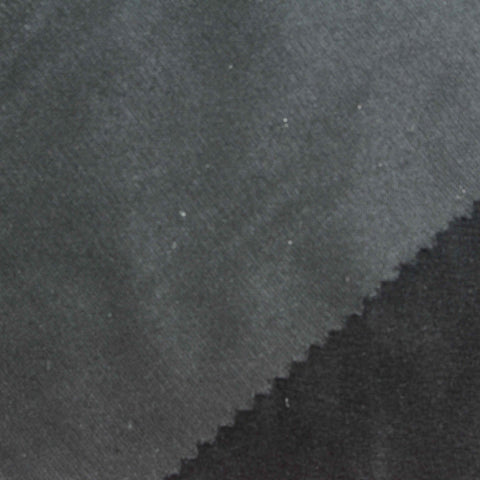 Black Brushed Minky, Polyester