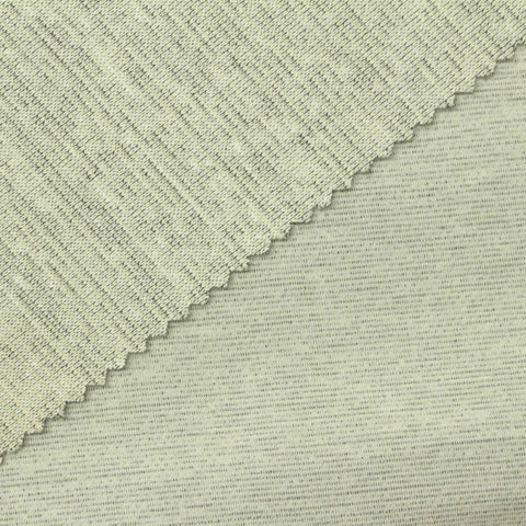 Light Beige Marl Interlock Knit