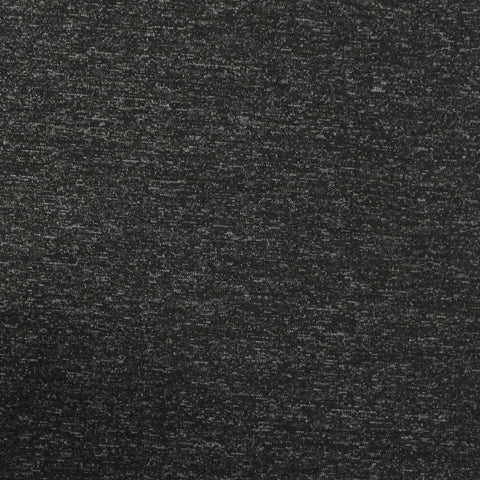 Dark Grey Marl Jersey Knit, Polyester, 199 gsm