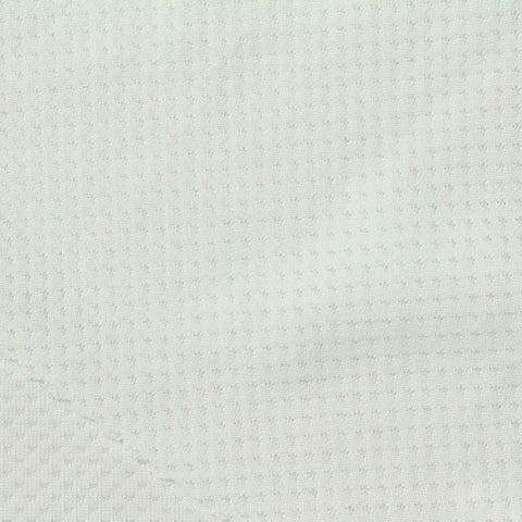 White Tone-on-Tone Mesh, Polyester