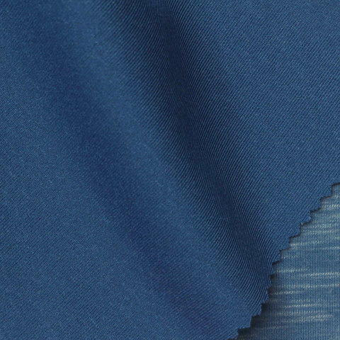Blue Heathered-Marl Scuba Knit, Polyester, 280 gsm