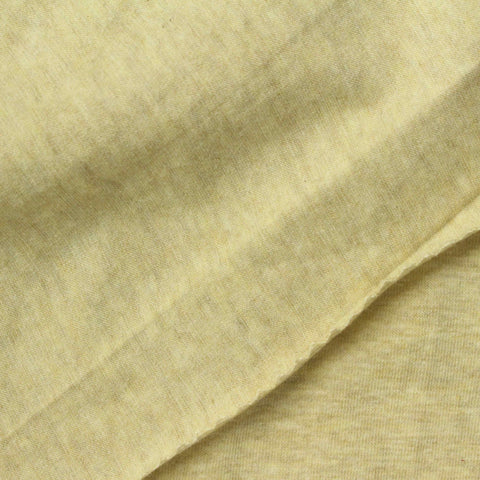 Light Beige Marl Jersey Knit, Cotton, 178 gsm