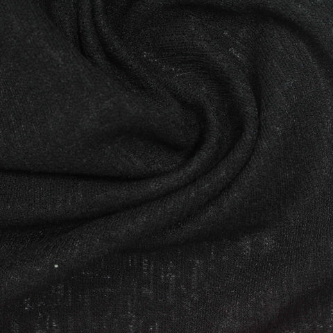 Dark Grey Marl Jacquard, Poly-Viscose, 195 gsm, 160 cm, ref EF-257565