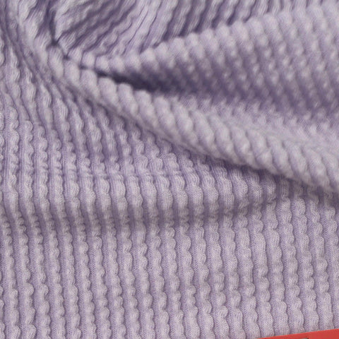 Polyester Viscose Stretch Jersey Knit Fabric, 210 gsm, 160 cm — Purple
