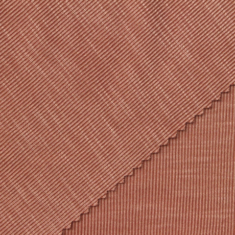 Modal Polyester Rib Knit Fabric, 213 gsm, 170 cm — Red
