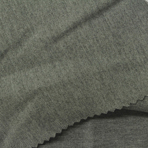 Dark Grey Marl Ponte Knit, Viscose-Nylon, 400 gsm, 160 cm, ref EF-266271