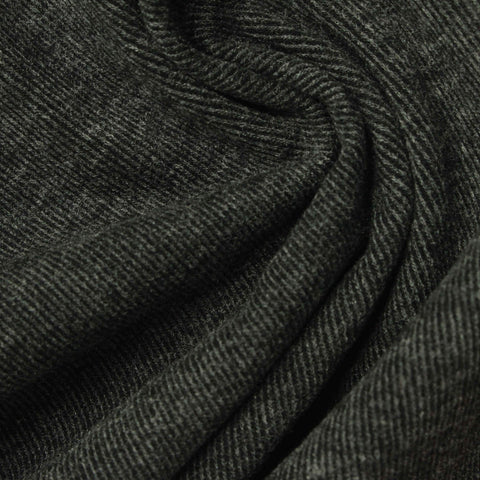 Dark Grey Marl Knit, Polyester, 340 gsm, 190 cm