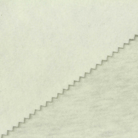 Light Grey Marl French Terry, Poly-Cotton, 280 gsm, 185 cm