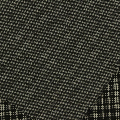 Black Check Jacquard, Polyester, 280 gsm, 160 cm, ref EF-232199