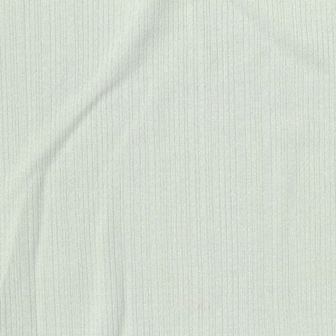 100% Silk Rib Knit Fabric, 160 gsm, 110 cm — Green