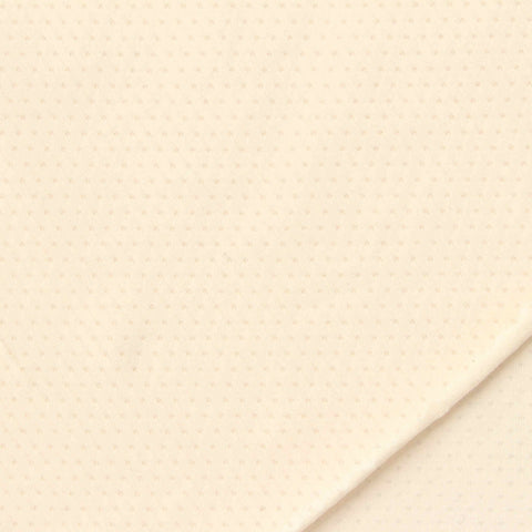 Cream Dots Mesh, Nylon