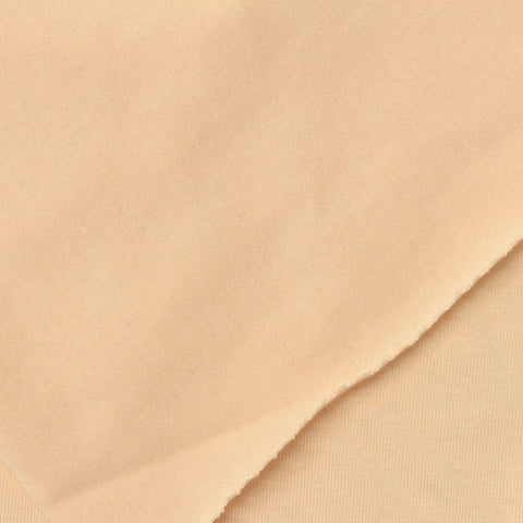 Modal Cotton Stretch Jersey Knit Fabric, 160 gsm, 165 cm — Beige