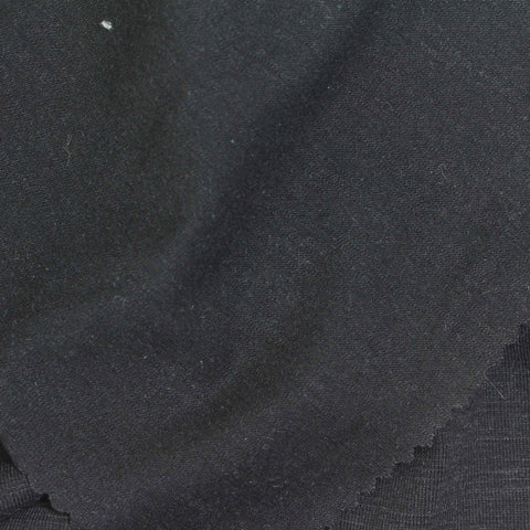 Dark Grey Marl Knit, Cotton-Poly, 186 gsm