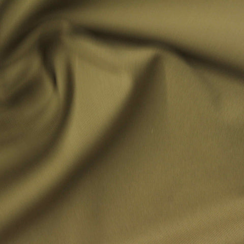 100% Polyester Milk Silk Knit Fabric, 210 gsm, 160 cm — Khaki