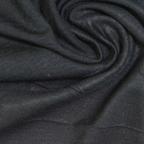 Viscose Stretch Jersey Knit Fabric, 260 gsm — Grey