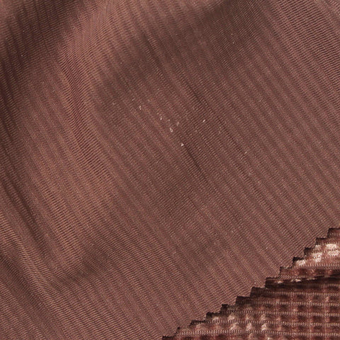 Terracotta Grid Velvet, Polyester