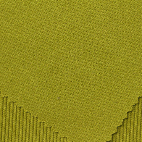 Rib Knit Fabric, 280 gsm, 165 cm — Green, ref EF-242625