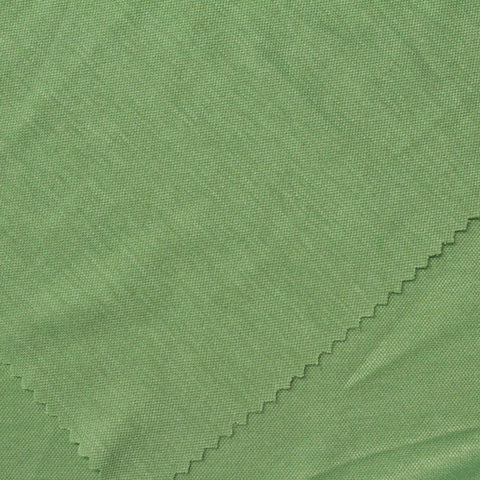 Polyester Viscose Interlock Knit Fabric, 170 gsm, 160 cm — Green, ref EF-238563