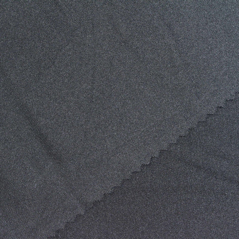 Polyester Stretch Sateen Fabric, 202 gsm, 158 cm — Grey